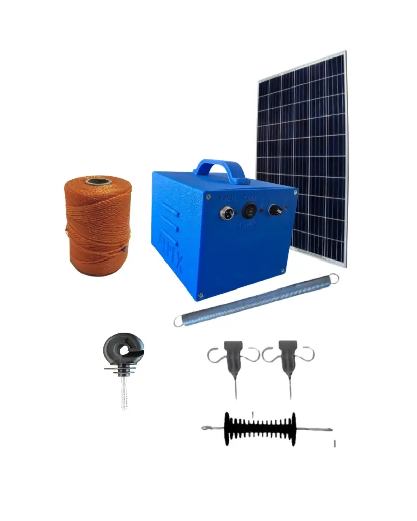 ALPEX Elektrikli Çit Cihazı 25000 Volt Aç Kapa Model Tam Set