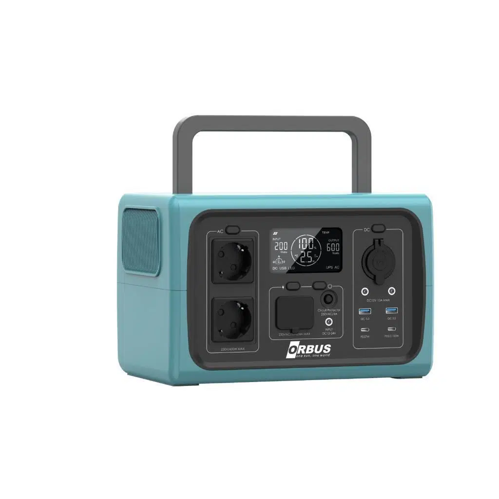 Orbus 600w Taşınabilir Güç Kaynağı Lifepo4power Station