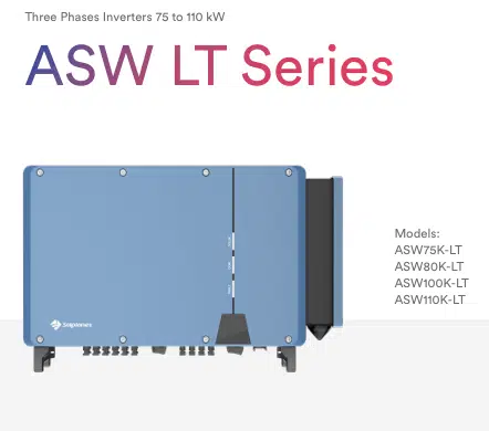 Solplanet ASW 100K-LT 100kW Trifaze İnverter