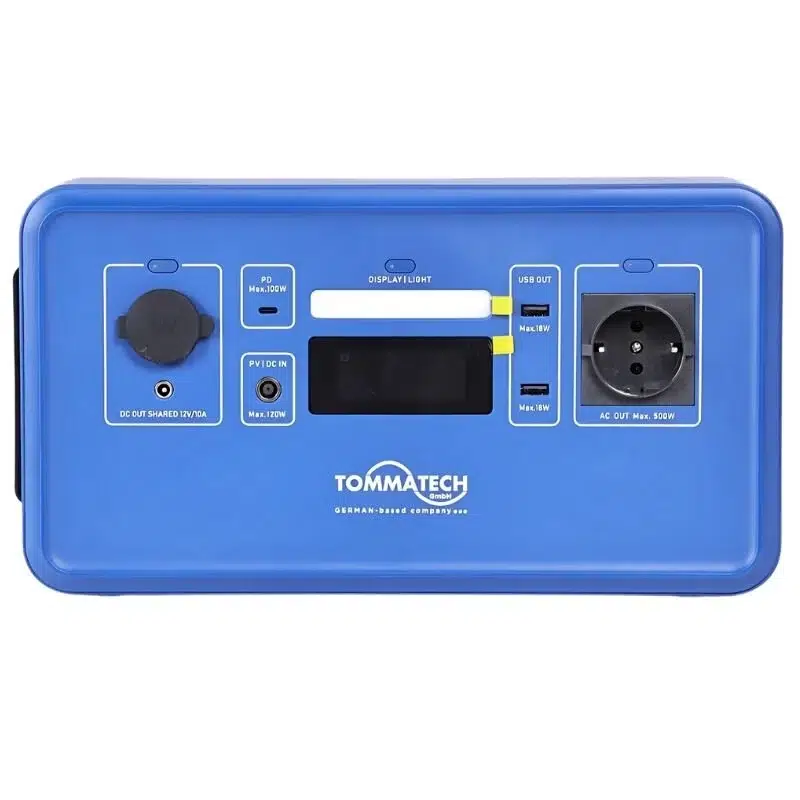 TommaTech 500W Taşınabilir Güç Kaynağı Power Station R Serisi