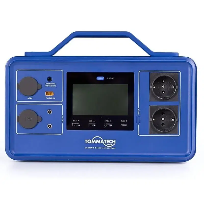 TommaTech 512W Taşınabilir Güç Kaynağı Power Station V Serisi