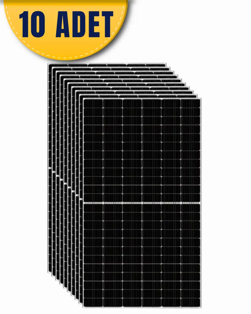 TommaTech 620 W Diamond Bifacial Half Cut Topcon Güneş Paneli - 10 Adet