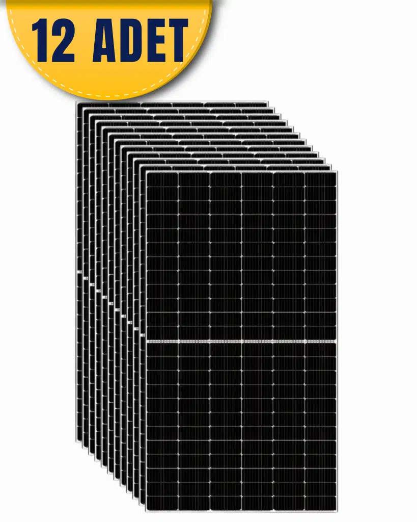 TommaTech 620 W Diamond Bifacial Half Cut Topcon Güneş Paneli - 12 Adet