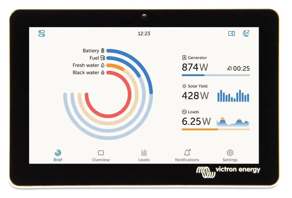 Victron Energy GX Touch 50 Akü İzleme Monitörü